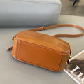 Genuine leather crossbody bag - 2024 spring/summer versatile fashion handbag - fresh & chic top grain cowhide premium small square bag