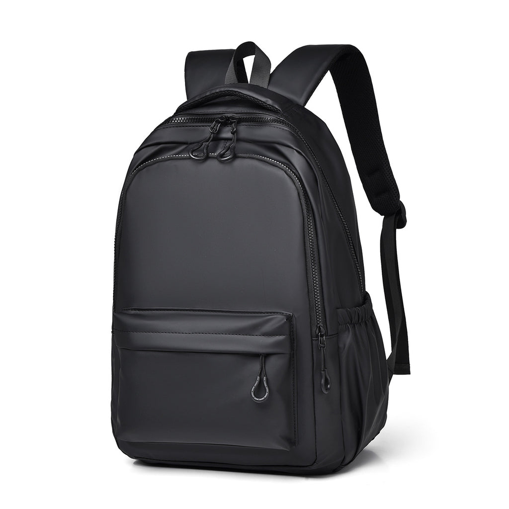 Processing custom casual backpack men's simple 15.6-inch computer backpack anti-splashing large-capacity student backpack