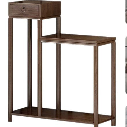 Coffee table solid wood side table corner table chinoiserie solid wood tea table antique small tea tableaccessible luxury bogu rack ornaments rack entrance cabinet
