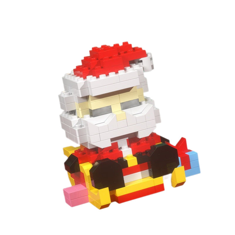 Compatible with lego santa claus christmas building set, christmas tree holiday kids' gift, toys for boys and girls