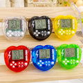 Mini arcade game keychain - tetris handheld retro puzzle toy