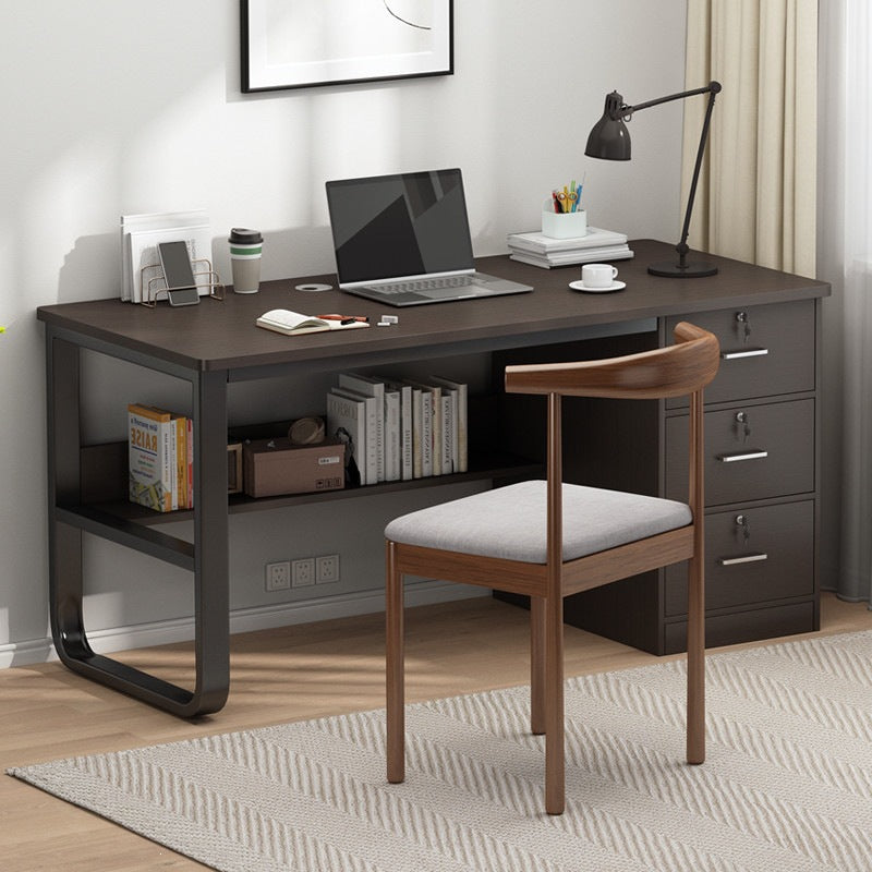 Computer desk desktop for home bedroom desk e-sports desk boss desk simple rental house with drawer office desk