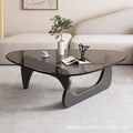 Glass coffee table for homesmall apartment modern casual small table scandinavian creative living room special-shaped export simple tea table