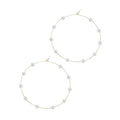 Pearl earrings wholesale european and american cross-border alloy silver jewelry women's niche rings exaggerated stylish high-end earrings
