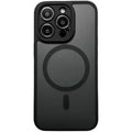 Magnetic suction suitable for iphone16 mobile phone case lens protection apple 17 transparent black anti-fall protective cover 1517air