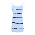 European and american  independent station  v collar suspender drawstring flap pocket pants sleeveless dress