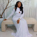 European and american women's clothing  autumn new sweet and fresh v-neck hollow-out high-waisted slimming a-line maxi dress