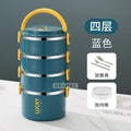 [blue and yellow-4 layers] + tableware