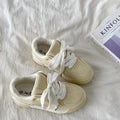 Thick sole sneakers for women 2026new arrival spring autumcasualeasiest for matchniche style lightweight sports ins trendy korean style bread shoes