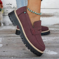 autumn new arrivals: plus-size women's loafers for cross-border e-commerce. available in sizes 36-43. wholesale options available. dropshipping to  and
