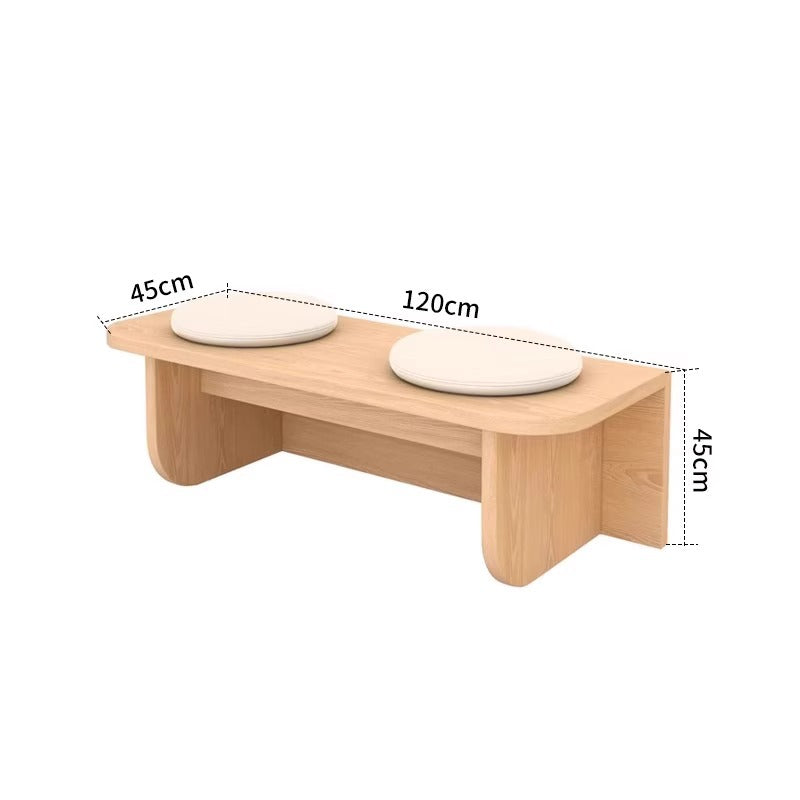 Customized solid wood card seat sofa milk tea shop dining table and chair combination coffee shop commercial bar catering tea house against the wall