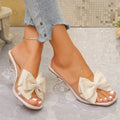 summer new arrival: plus-size high-heeled slides for women (sizes 35-42). wholesale available. dropshipping for  &