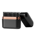 mini wireless hair straightening brush - travel-friendly, ultra-long battery life, multi-level temperature control, and negative ion technology