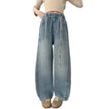 Girljeansspring & fallnew arrivalgirlbig girlpantsspring & fall style western style tall pantsgirlloose scimitar pants