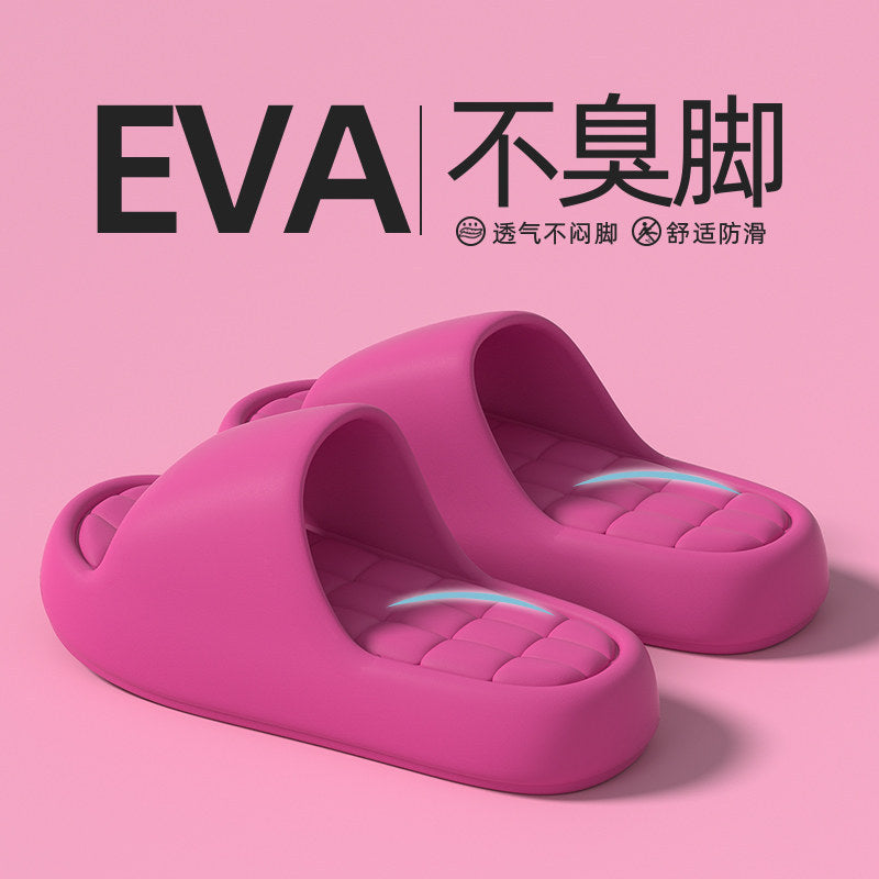 Slippers feel like shit for women, indoor home, summer, simple bathroom, non-slip bath, soft bottom, for homecouple slippers for men
