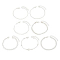 hot-selling retro cross cold style bracelet suitstylishcasualcut out multi-layered stacked jewelry accessories