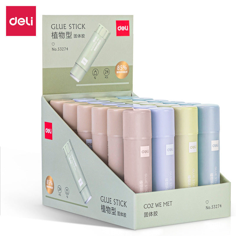 Deli 7101/7102 Solid glue High viscosity Children's handmade solid glue Stationery glue pen Solid glue stick Wholesale