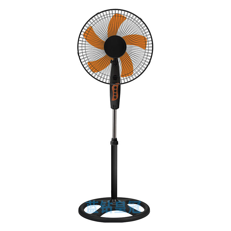 Source factory new arrival floor fan wholesale energy-saving fan household electric fan shaking head silent fan export order