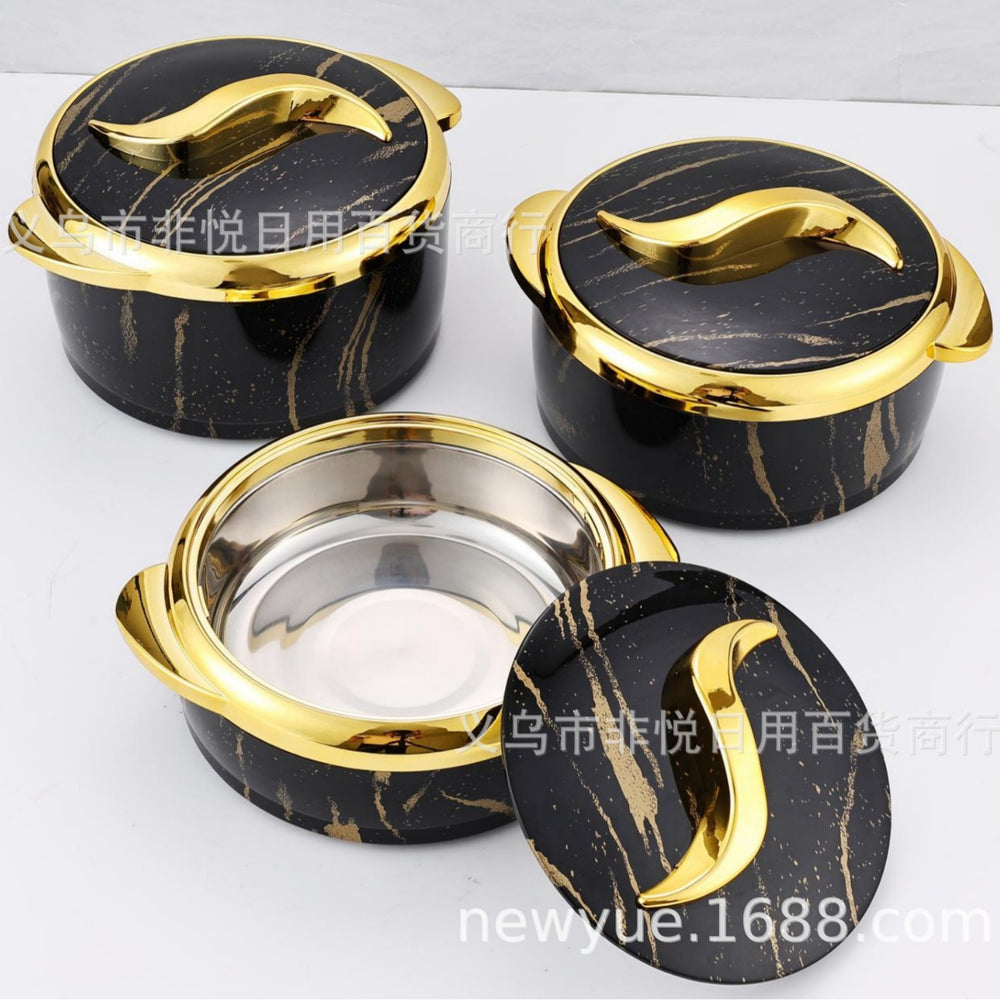 Newnewnew cross-border hot sale factory direct sales foodwaremer fresh-keeping lunch box thermal box thermal pot 3pcs