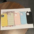 3d cat ear striped case for apple 17 pro max iphone 16 - large hole side cat paw soft case