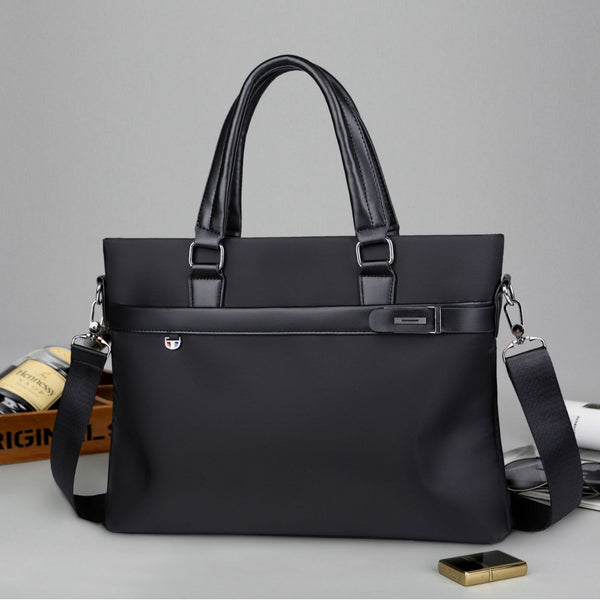 Yishan Kangaroo Handbag Men's Crossbody Bag Business Briefcase 14 Inch Computer Bag Casual Oxford Cloth Men's Bag