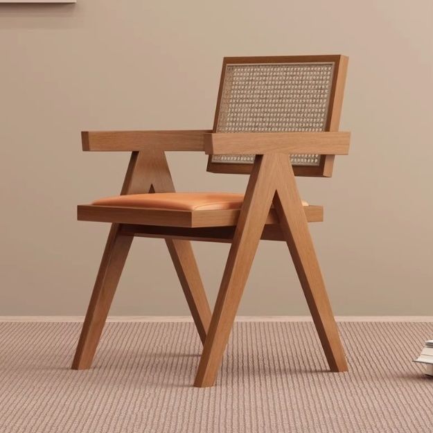 Rattan nordic dining chair for homecasual chair popularb&b balcony k chair solid wood chandigarh casual rattan chair