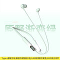 New wireless neckband bluetooth headphones - gaming, sports, noise cancellation, ultra-long standby, card slot, universal compatibility