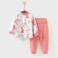 Baby autumn clothessuitspring autumbaby autumn clotheslongs pure cottonheattechintimatespajamashigh waistseparatesboys and girls