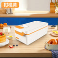 Heated lunch box - quick & convenient for busy professionals - electric lunch box - 304 stainless steel - rechargeable