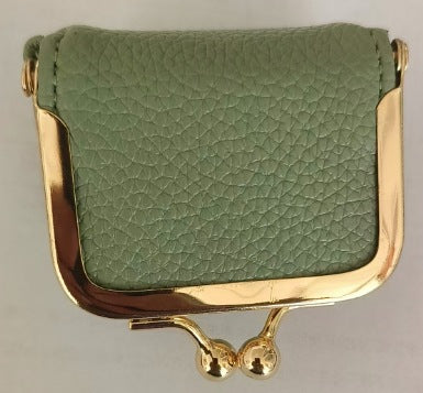 New PU Small Gold Bag Diamond Ring Jewelry Bag Mini Ring Necklace Earrings Jewelry Box Coin Change Bag