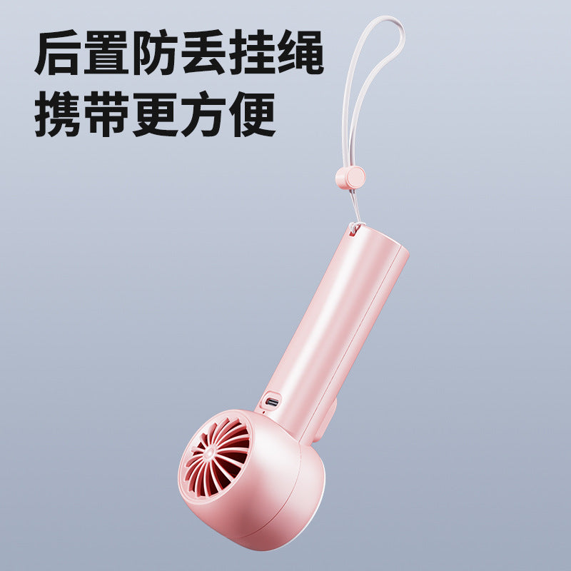 199-speed high-speed ice fan usb outdoor stepless speed violent fan mini turbine refrigeration handheld fan
