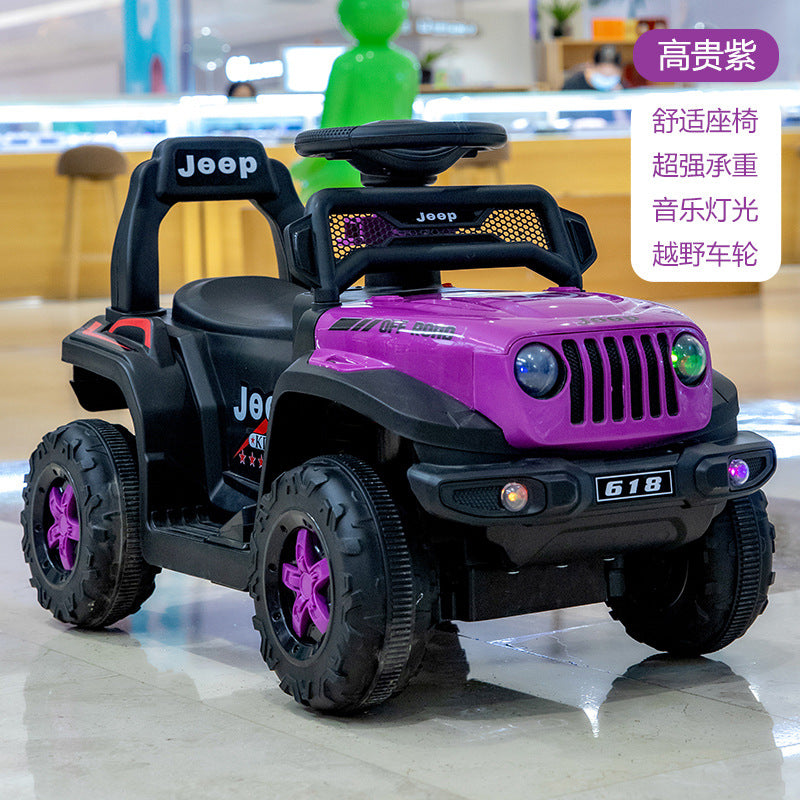 New 2-9 year old boys and girls remote control toys can sit baby toys off-road car four-wheel trolley remote control