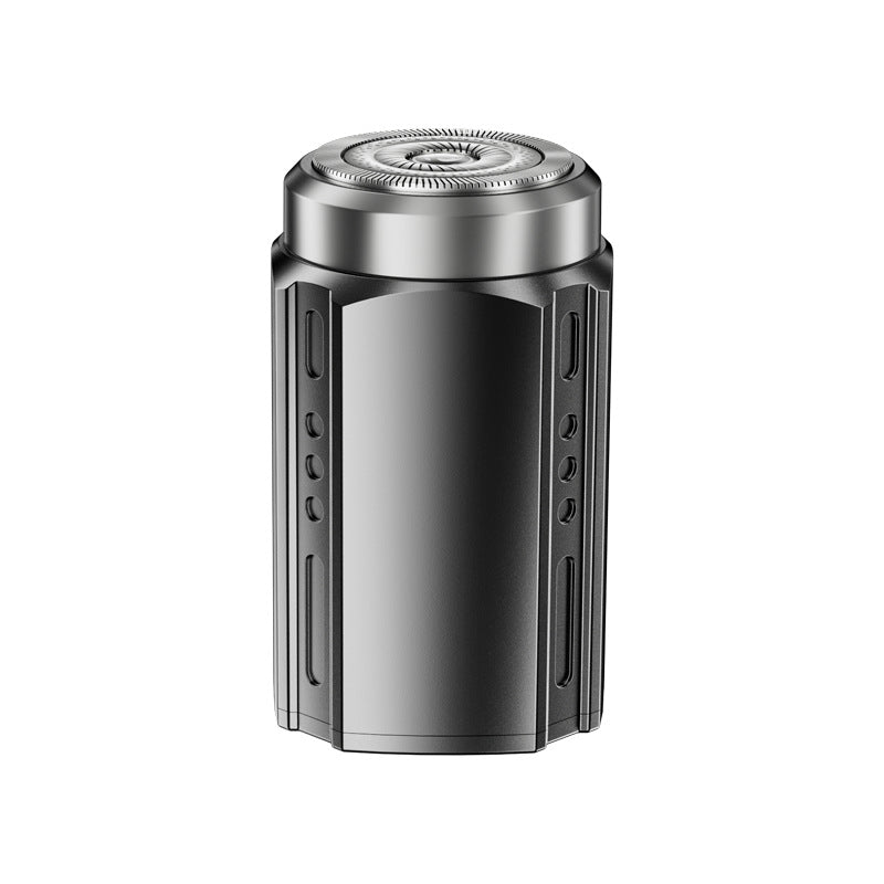 Custom aluminum alloy body mini shaver - portable travel electric razor with digital display for men