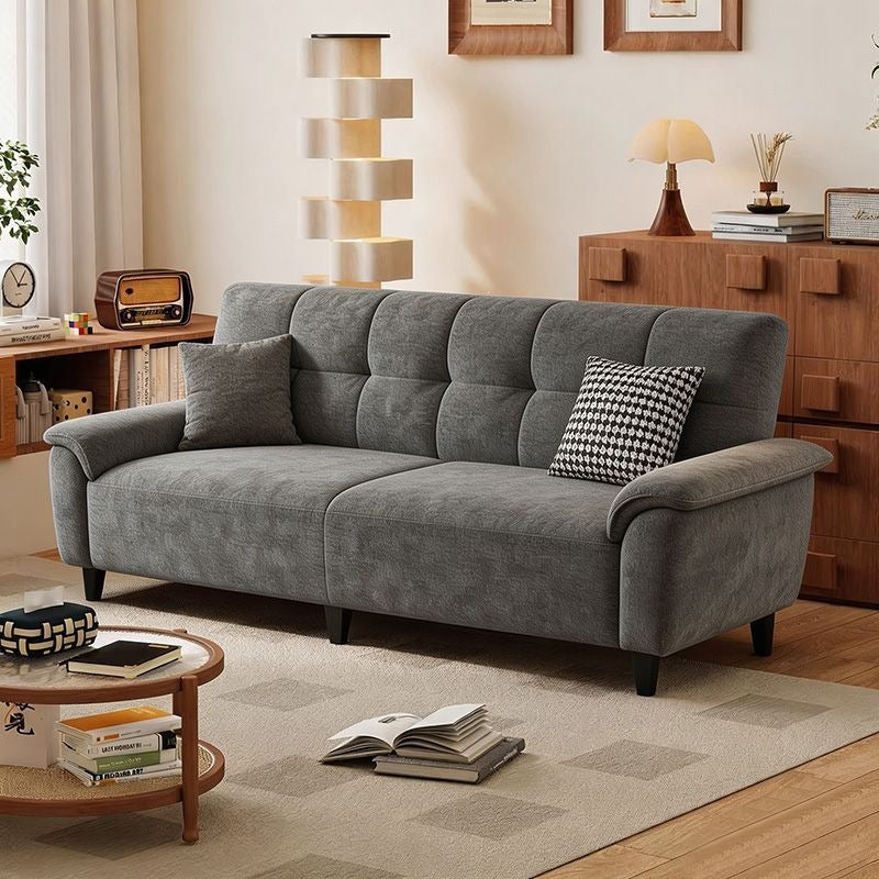 Office sofa small apartment cat scratching leather sofa casual rental house b&b bedroom apartment combination foldable sofa