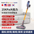Handheld cordless vacuum cleaner for home use - upright design, perfect for carpets, floors, and tables - powerful suction