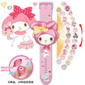 【factory direct】kids' projector watch - frozen, cartoon, light-up toy gift - kuromi