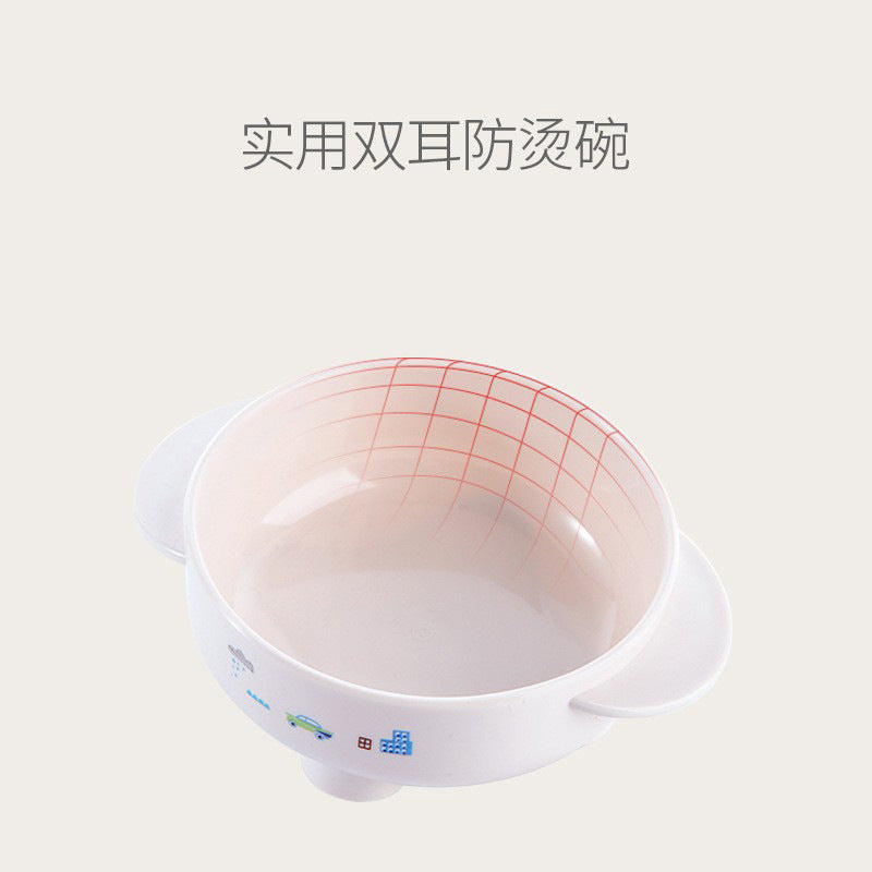 Baohui manufacturer bbet babixiang baby tableware suitkids food bowl spoon fork combination learning drinking cup oem