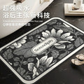Floor mat bathroom winternew arrivalaccessible luxuryclassy diatom mud bathroom door non-slip toilet absorbent mat