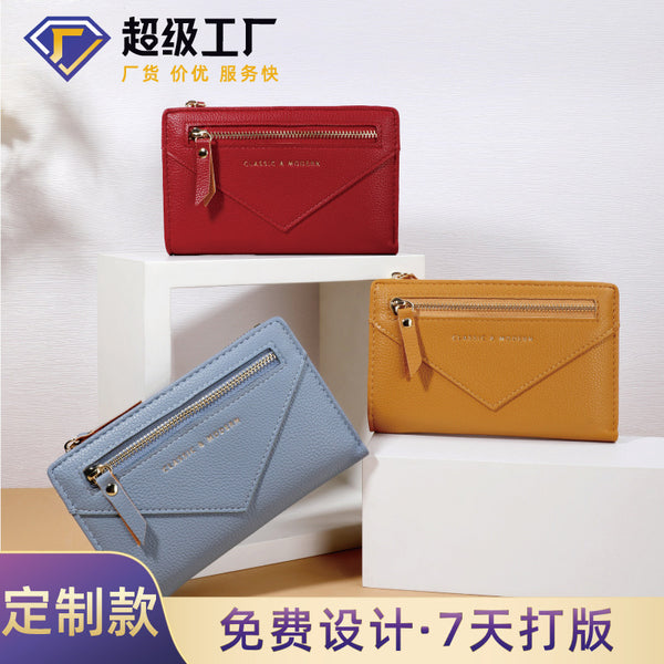 Terian's new multi-card women's wallet, short simple change purse small hand bag  wallet wholesale