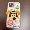 Creative desktop lazy stand melody kuromi/white rabbit/violent bear cartoon cute foldable mobile phone stand