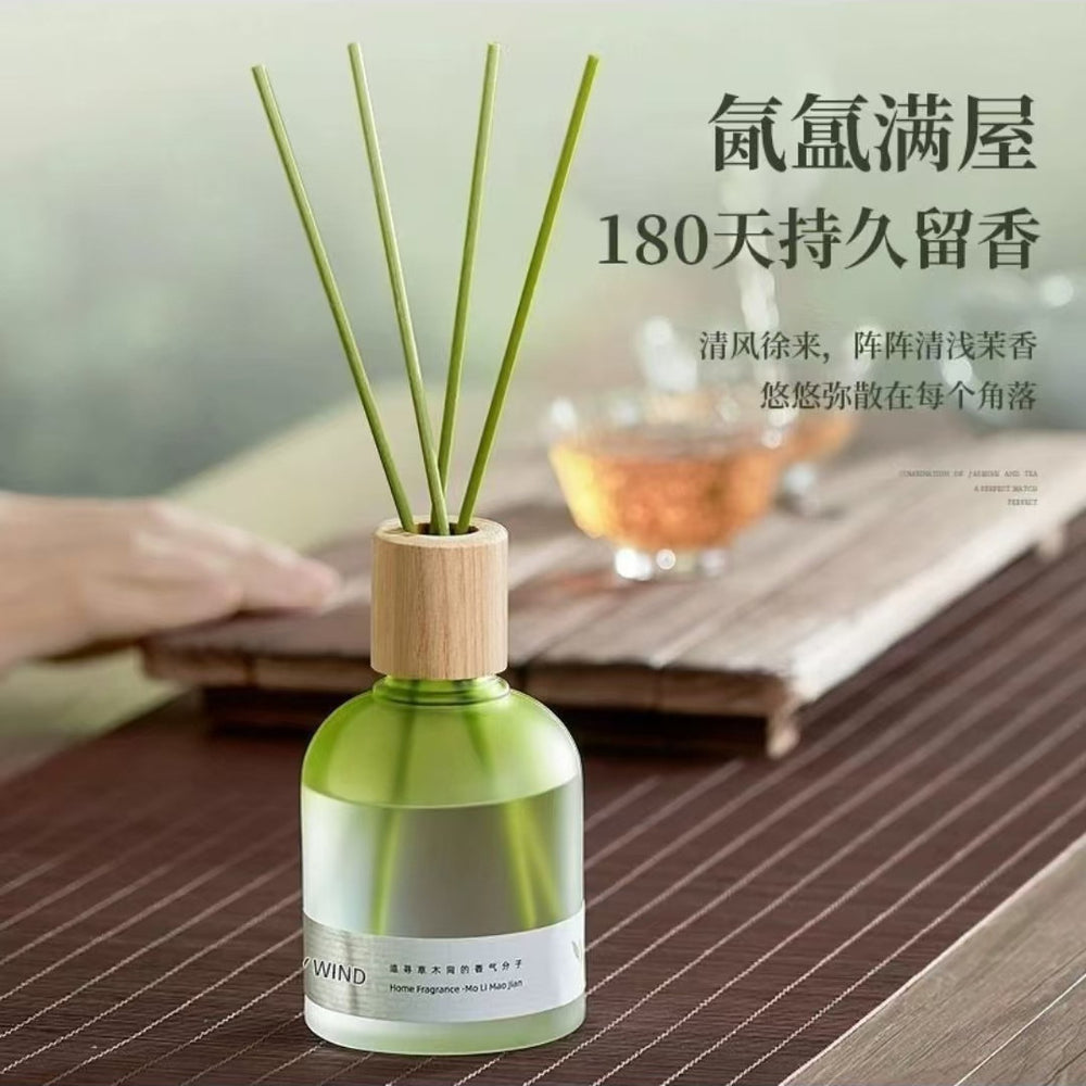 Bamboo scented aromatherapy for home indoor long-lasting air freshener bedroom perfume room fireless incense bathroom essential oil