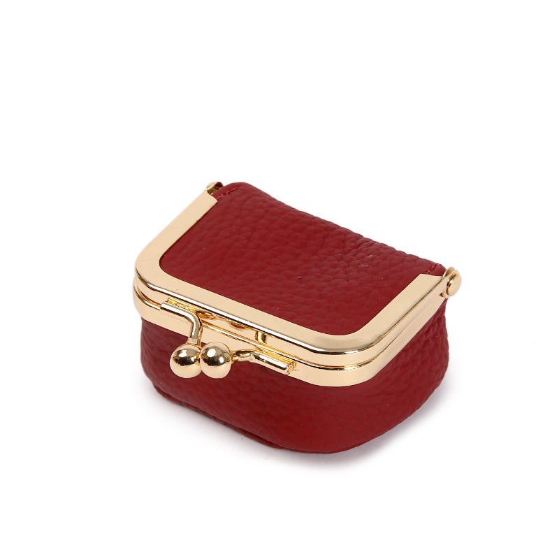 Cross-border 2025 Leather Diamond Ring Jewelry Box High-end Ring Necklace Earrings Jewelry Box Multifunctional Coin Change Bag