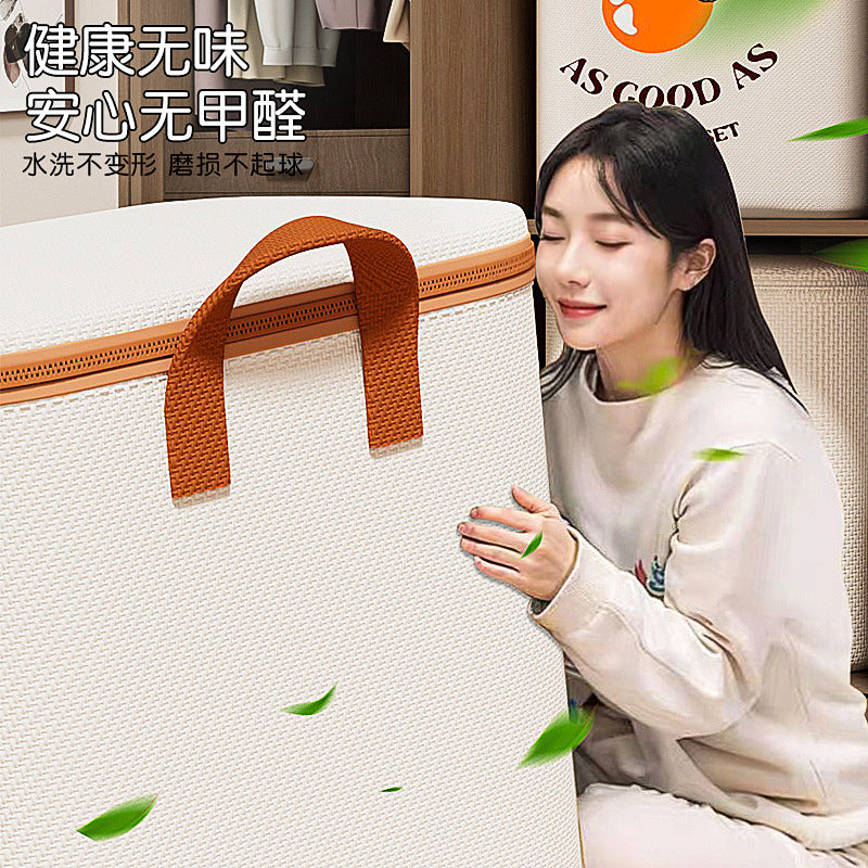 Non-woven storage bag, large quilt finishing, clothes storage bag, underwear storage bag, wardrobe, bedroom full of artifacts