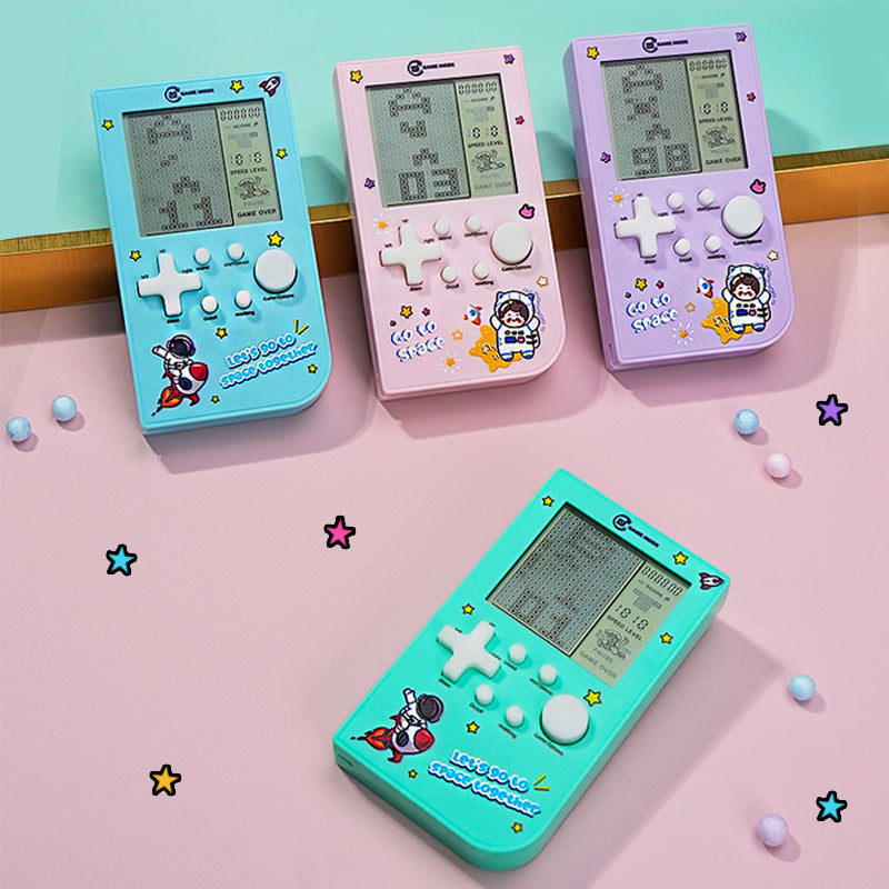 3inch large screen tetris game console classic nostalgic handheld digital game console toy gift wholesale