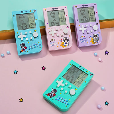 3inch large screen tetris game console classic nostalgic handheld digital game console toy gift wholesale