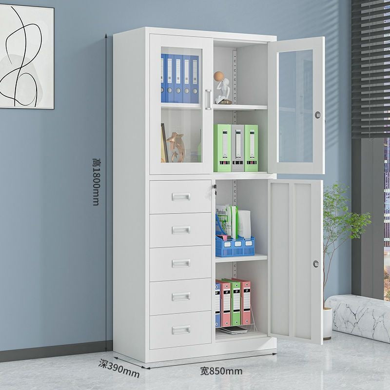 Metal file cabinet office document storage steel certificate locker home storage cabinet