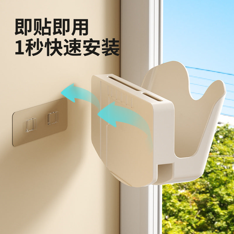 Pot lid rack Wall-mounted non-punching kitchen cutting board cutting board bracket knives integrated wall storage rack