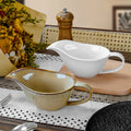Nordic ceramic western food steak sauce ceramic juice cup restaurant hotel teriyaki cooking seasoning cup handle cup