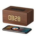 Wooden bluetooth speaker - high volume, high power, multifunctional, desktop, outdoor, home use, wireless bluetooth audio subwoofer
