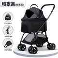 Inlair pet stroller - foldable dog and cat carrier for small breeds like poodles - lightweight pet stroller for amazon pet stores